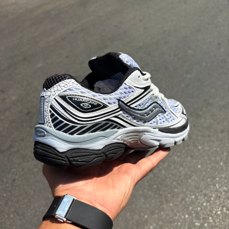 ساکنی huaacane 12 مردانه رنگ سفید طوسی مشکی